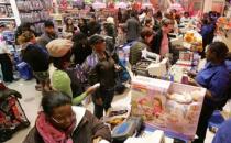 黑色星期五购物中心客流量增长91%