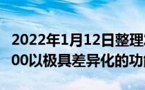 2022年1月12日整理发布：IPRO学生手机P100以极具差异化的功能