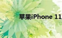 苹果iPhone 11前置摄像头评测