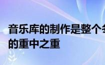 音乐库的制作是整个冬奥会体育展示音频工作的重中之重