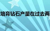 培育钻石产量在过去两年实现了两位数的增长