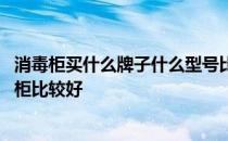 消毒柜买什么牌子什么型号比较好 知道的说说什么牌的消毒柜比较好 