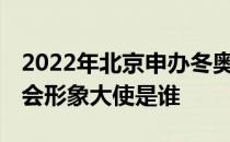 2022年北京申办冬奥会形象大使 北京申冬奥会形象大使是谁 