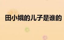 田小娥的儿子是谁的 田小娥的孩子是谁的 