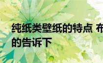 纯纸类壁纸的特点 布纸饰美壁纸怎么样知道的告诉下 