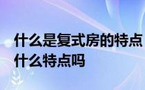 什么是复式房的特点 什么是复式房 复式房有什么特点吗 