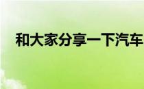 和大家分享一下汽车降价名单的最新信息