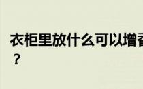 衣柜里放什么可以增香？我想问衣柜里放什么？