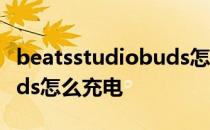 beatsstudiobuds怎么充电 BeatsStudioBuds怎么充电 