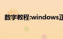 数字教程:windows正版验证工具下载介绍