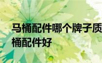 马桶配件哪个牌子质量好 请问什么牌子的马桶配件好 