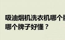 吸油烟机洗衣机哪个牌子好？吸油烟机洗衣机哪个牌子好懂？