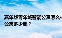 嘉年华青年城智能公寓怎么样？嘉年华青年城一套30平米的公寓多少钱？