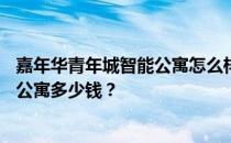 嘉年华青年城智能公寓怎么样？嘉年华青年城一套30平米的公寓多少钱？