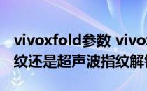 vivoxfold参数 vivoxfold内外屏都是光学指纹还是超声波指纹解锁 