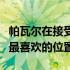 帕瓦尔在接受罗滕电台节目采访时谈到了自己最喜欢的位置