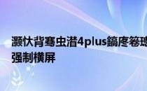 灏忕背骞虫澘4plus鎬庝箞璁剧疆妯睆 小米平板6Pro怎么强制横屏 