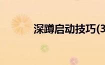 深蹲启动技巧(3):向后移动杠杆
