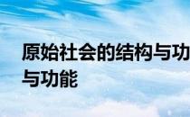 原始社会的结构与功能 关于原始社会的结构与功能