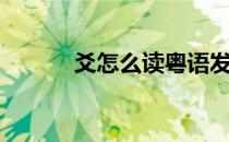 爻怎么读粤语发音（爻怎么读）