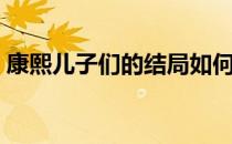 康熙儿子们的结局如何（康熙儿子们的福晋）