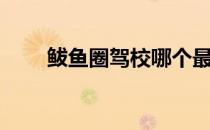 鲅鱼圈驾校哪个最好（鲅鱼圈驾校）