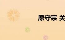 原守宗 关于原守宗