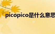 picopico是什么意思可以一年之接手机吗