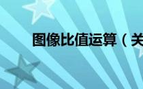 图像比值运算（关于图像比值运算）