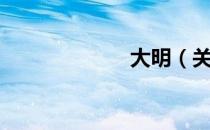 大明（关于大明）