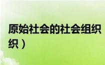 原始社会的社会组织（关于原始社会的社会组织）