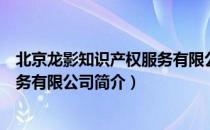 北京龙影知识产权服务有限公司（关于北京龙影知识产权服务有限公司简介）