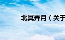 北冥弄月（关于北冥弄月简介）