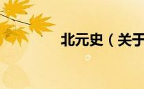 北元史（关于北元史简介）