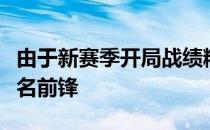 由于新赛季开局战绩糟糕曼联迫切希望引进一名前锋