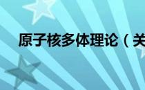 原子核多体理论（关于原子核多体理论）