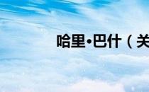 哈里·巴什（关于哈里·巴什）
