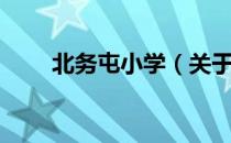 北务屯小学（关于北务屯小学简介）