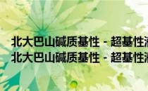 北大巴山碱质基性－超基性潜火山杂岩岩石地球化学（关于北大巴山碱质基性－超基性潜火山杂岩岩石地球化学）