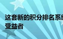 这套新的积分排名系统下哪些球员会成为最大受益者