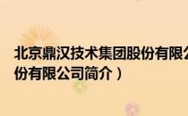 北京鼎汉技术集团股份有限公司（关于北京鼎汉技术集团股份有限公司简介）