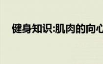 健身知识:肌肉的向心、离心、等长收缩！