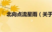 北向点流星雨（关于北向点流星雨简介）