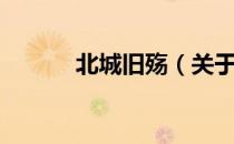 北城旧殇（关于北城旧殇简介）