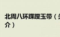 北周八环蹀躞玉带（关于北周八环蹀躞玉带简介）