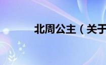 北周公主（关于北周公主简介）