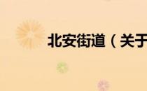 北安街道（关于北安街道简介）