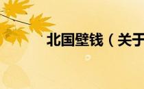 北国壁钱（关于北国壁钱简介）