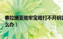 泰拉瑞亚地牢宝箱打不开钥匙（泰拉瑞亚地牢宝箱打不开怎么办）