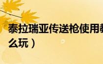 泰拉瑞亚传送枪使用教学（泰拉瑞亚传送枪怎么玩）